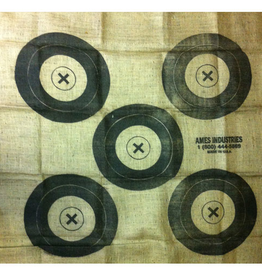 AMES Ames All Weather Burlap Target Face 5 Spot