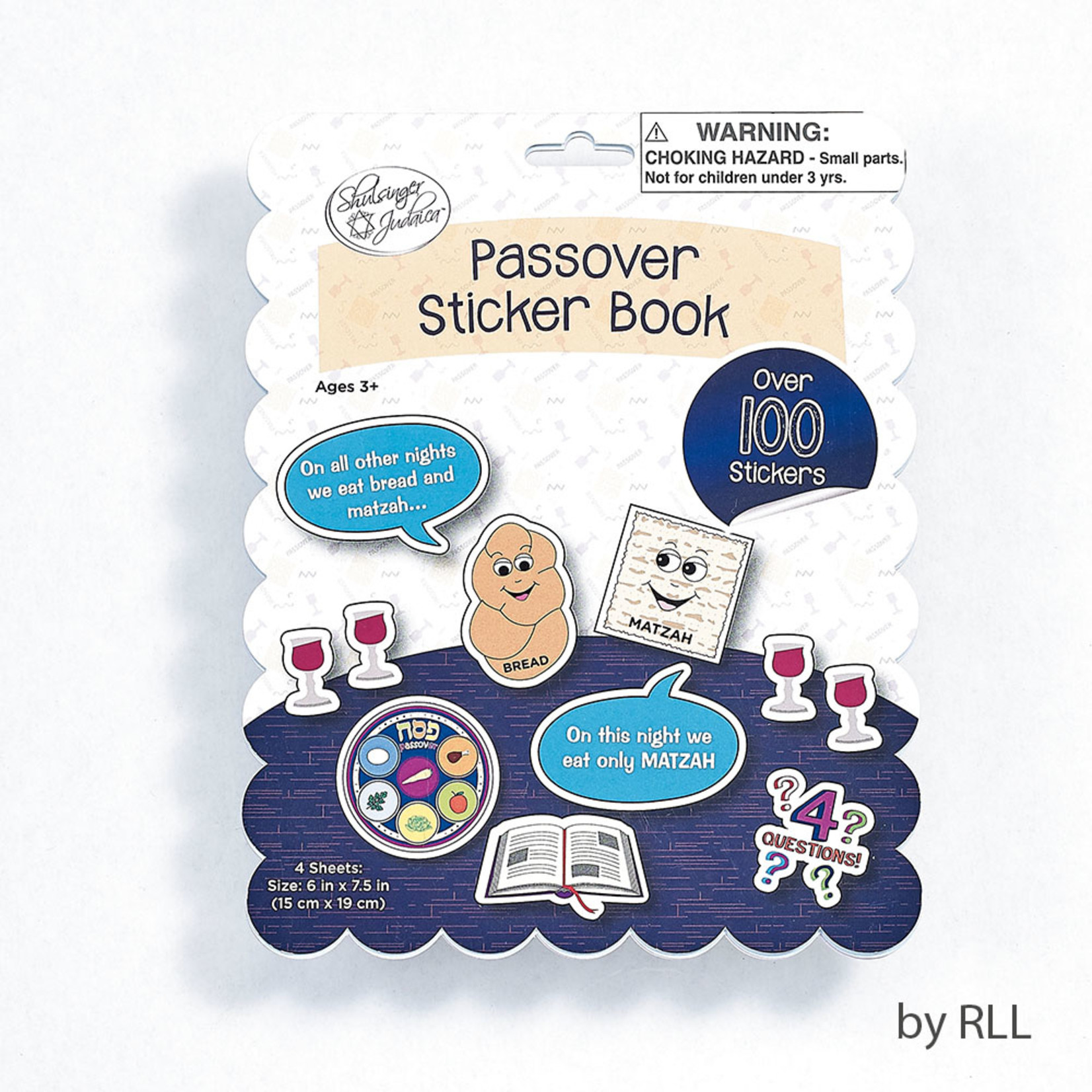 Passover Sticker Book, 100 Stickers