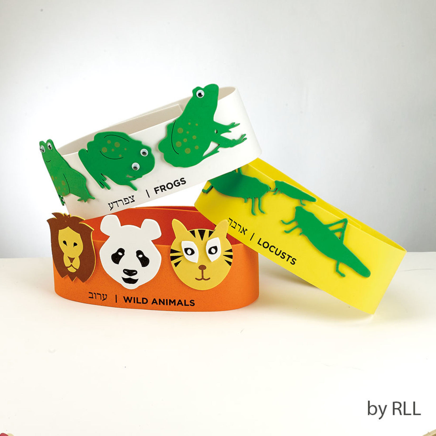 Ten Plagues Foam Headbands, 10pcs