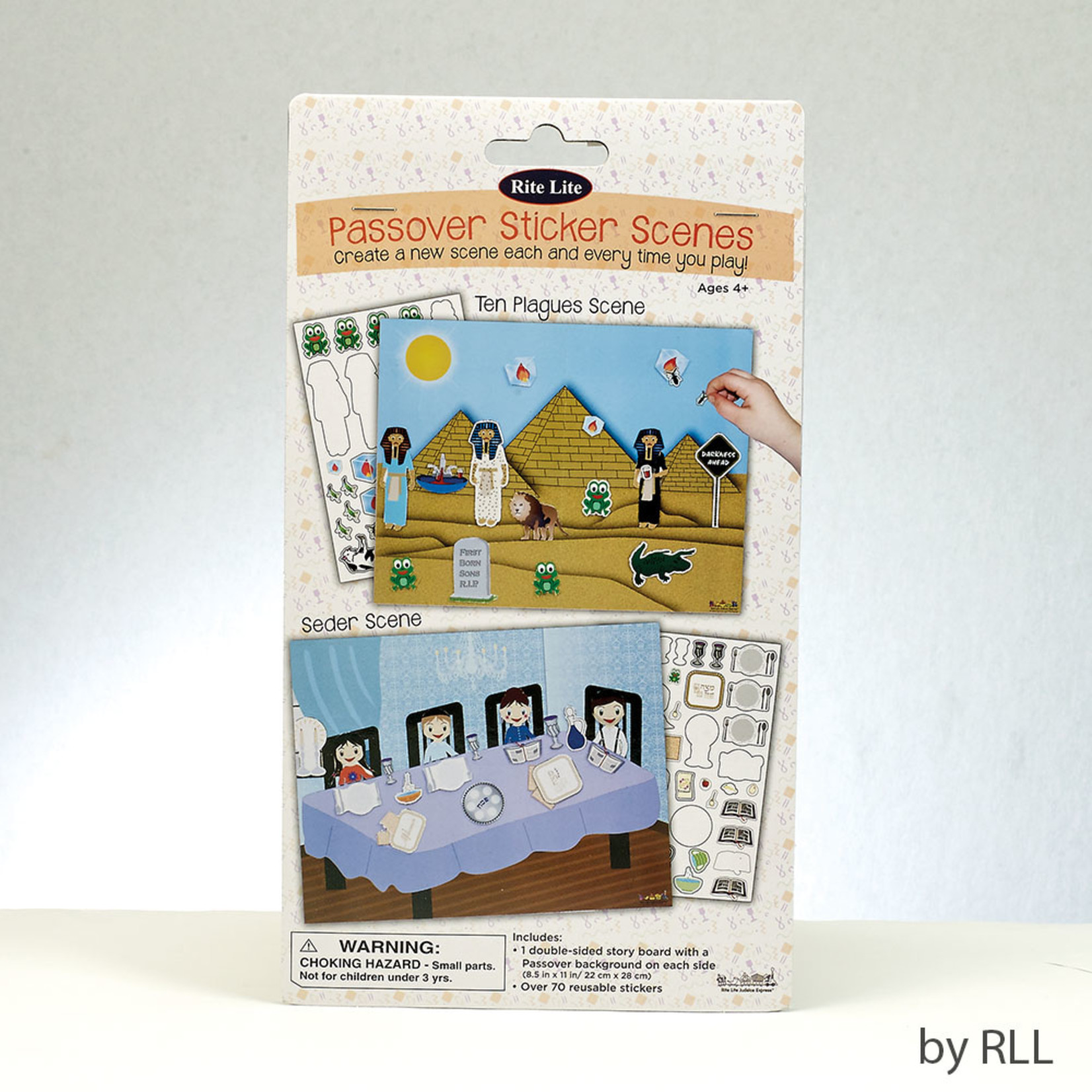 Passover Sticker Scenes, Reusable