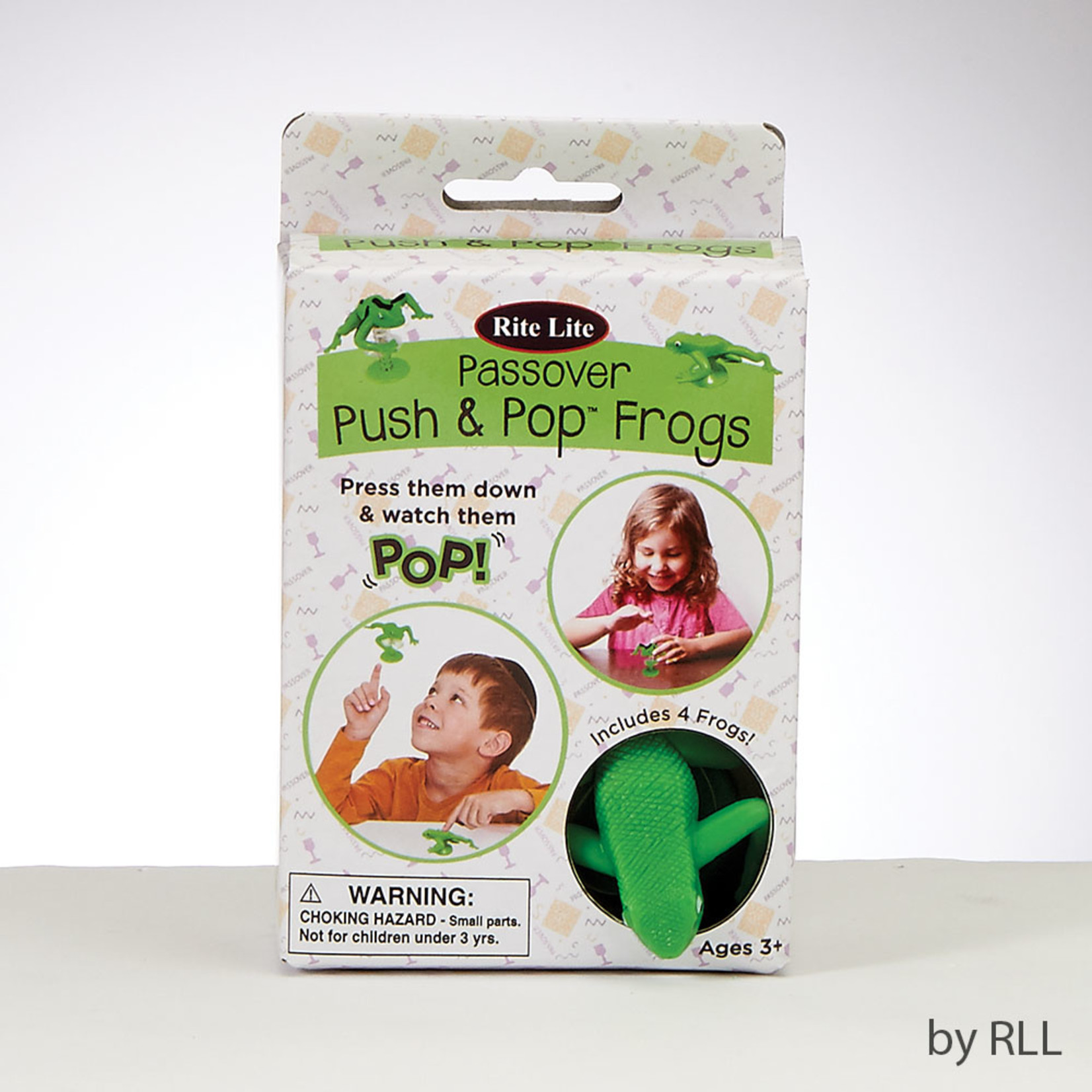 Push n' Pop Frogs, 4-pack