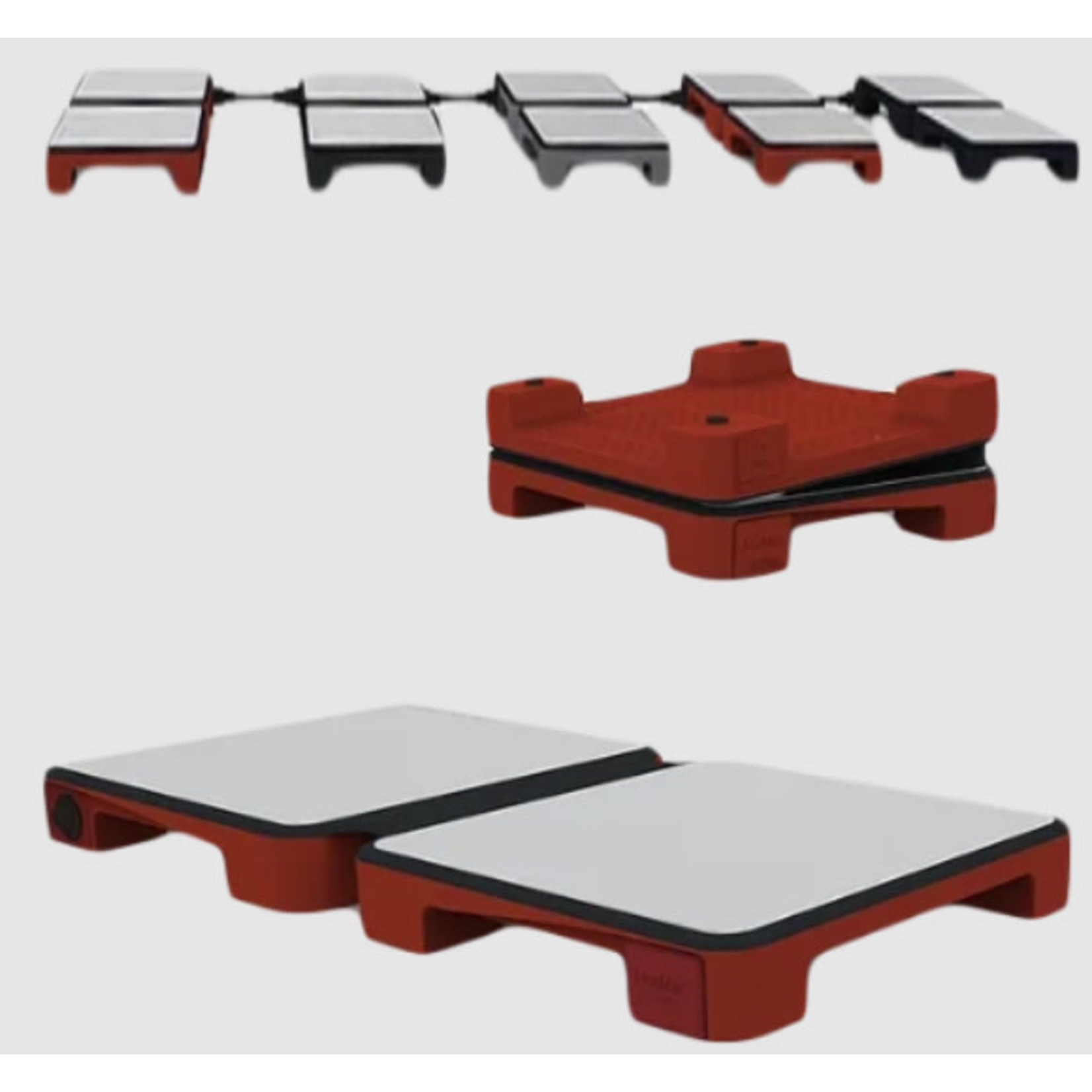HotMat HotMat Connect, 2 Pot Warmer, Rustic Red