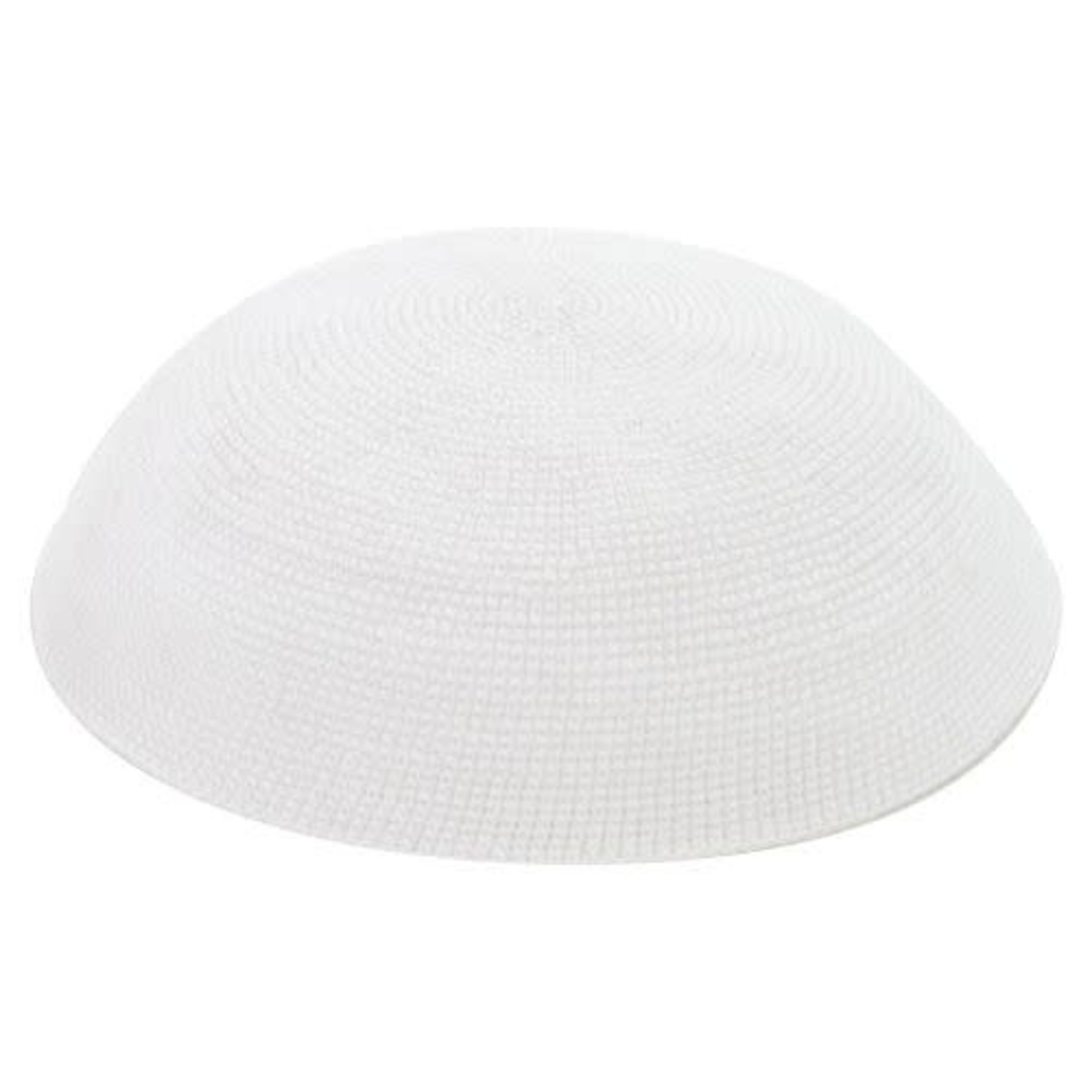 DMC Knit Kippah, White, 15cm