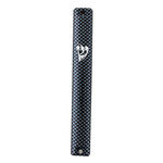 Mezuzah Case, Black Plastic, 10cm