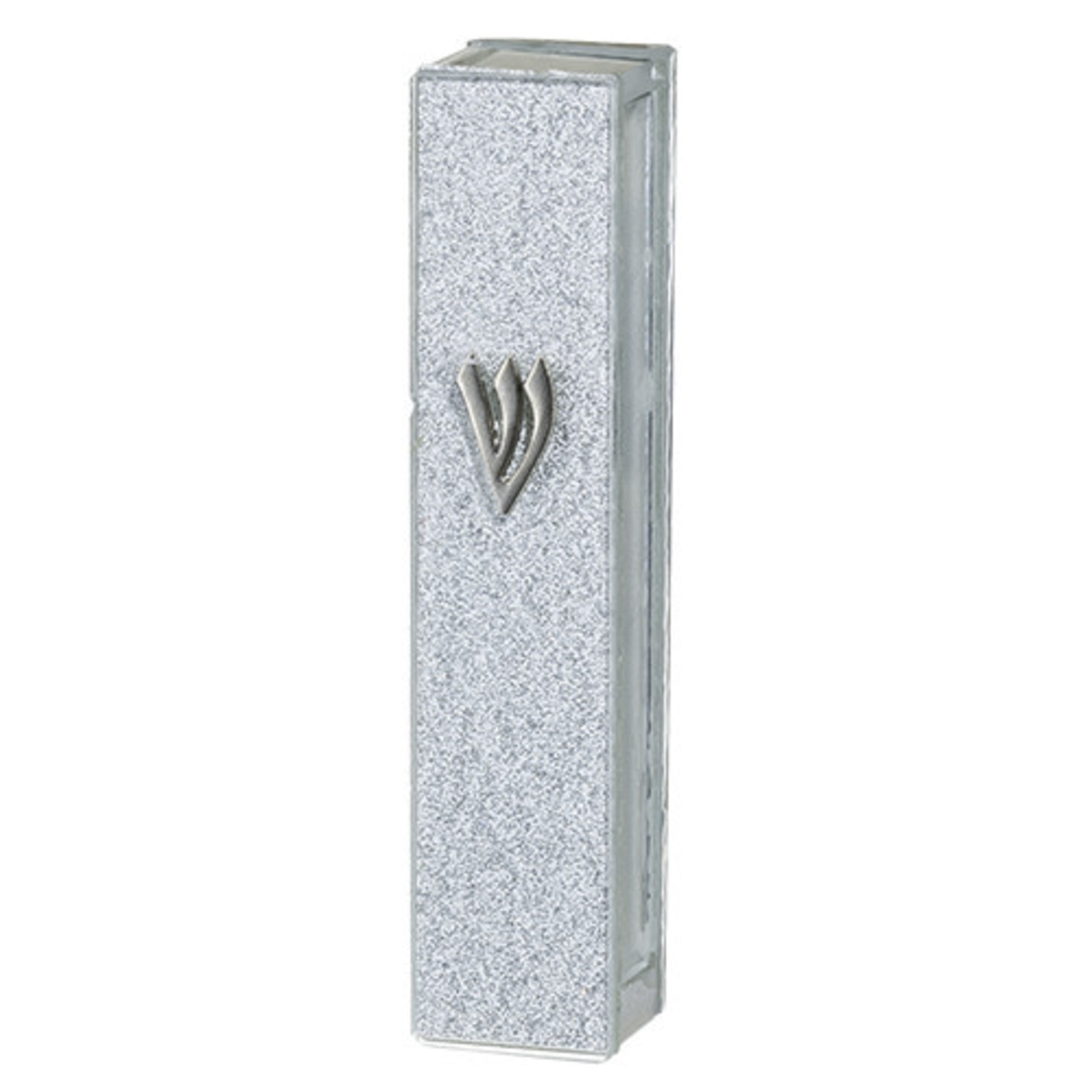 Mezuzah Case, Sparkly Glass, 7cm