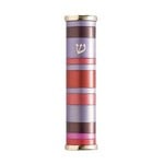 Yair Emanuel Mezuzah Case, Aluminum, 10cm- Red and Purple