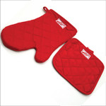 Judaica Selections Kosher Kitchen Oven Mitt Set