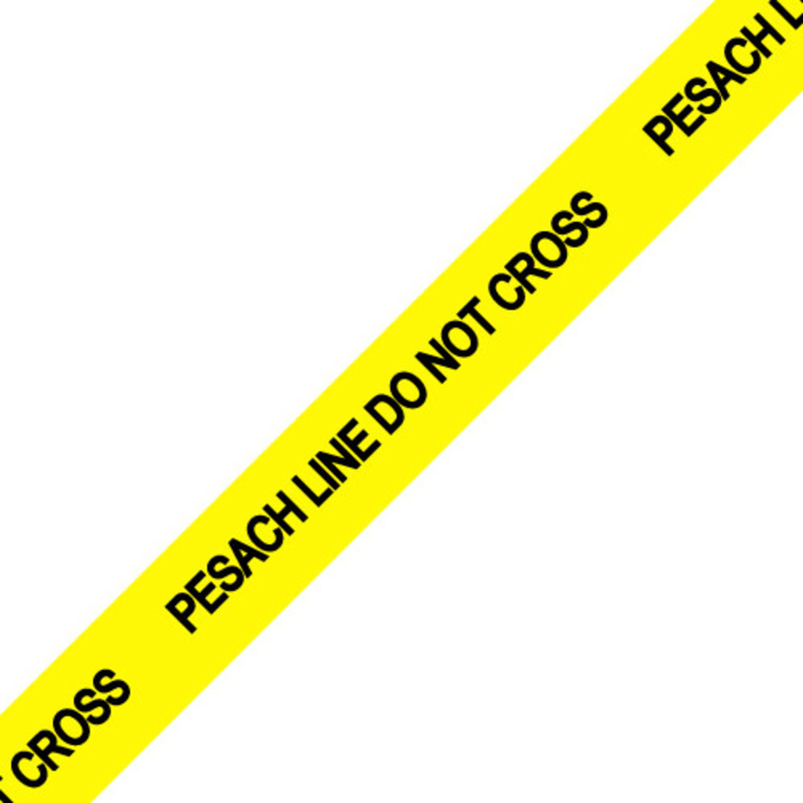 Pesach Barricade Tape, 100'