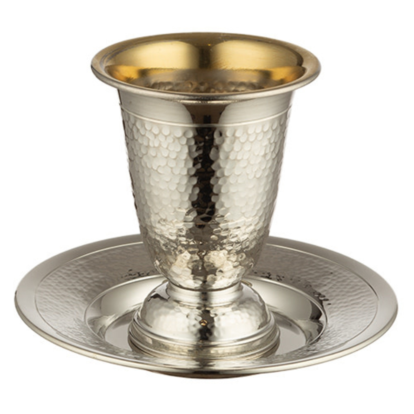 Kiddush Cup Set, Sterling Finish