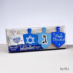Chanukah Foiled Tablescatters, 20-pack