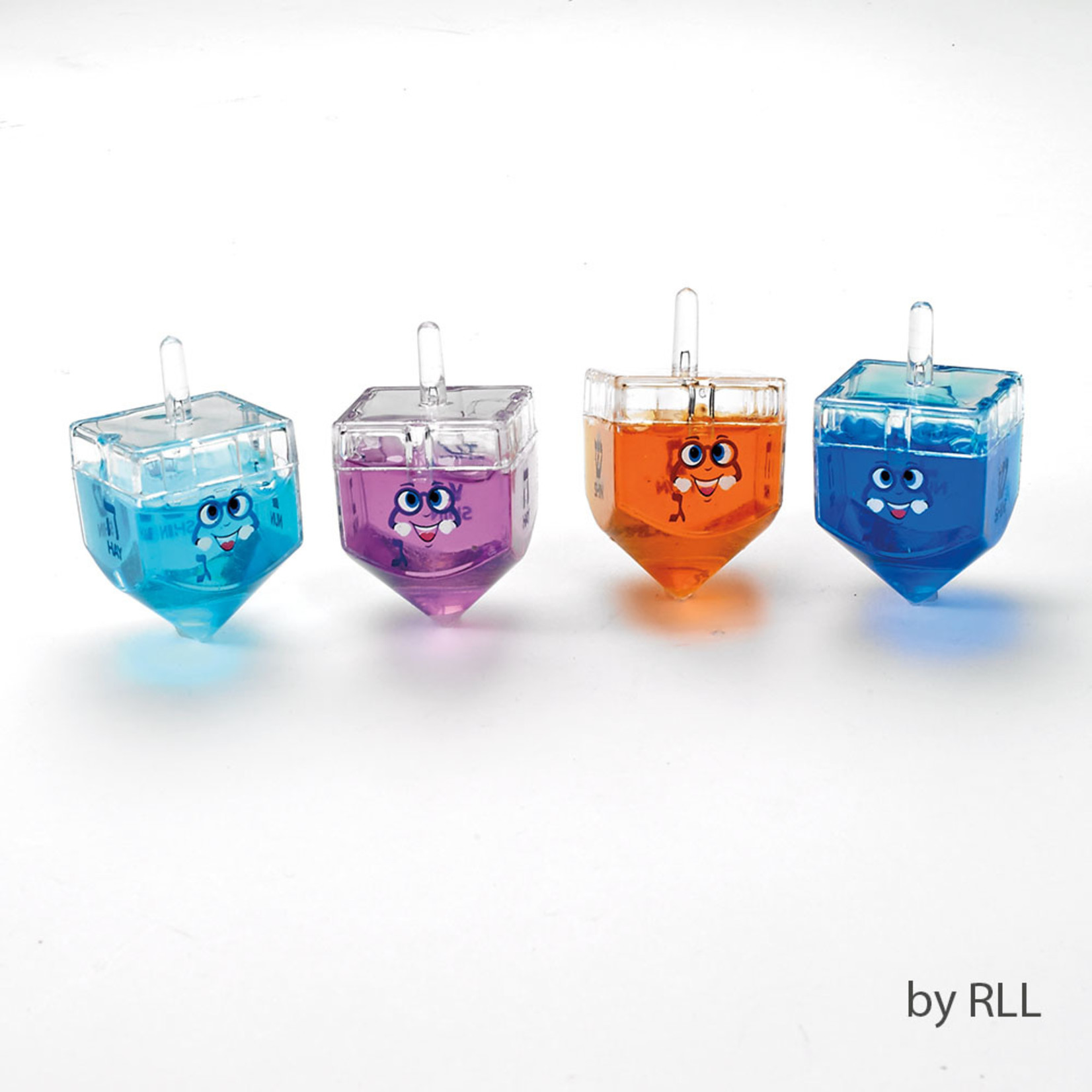 Large Dreidels with Gel Putty