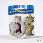 4-Piece Chanukah Cookie Cutter Set