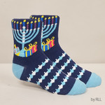 Kids' Chanukah Socks