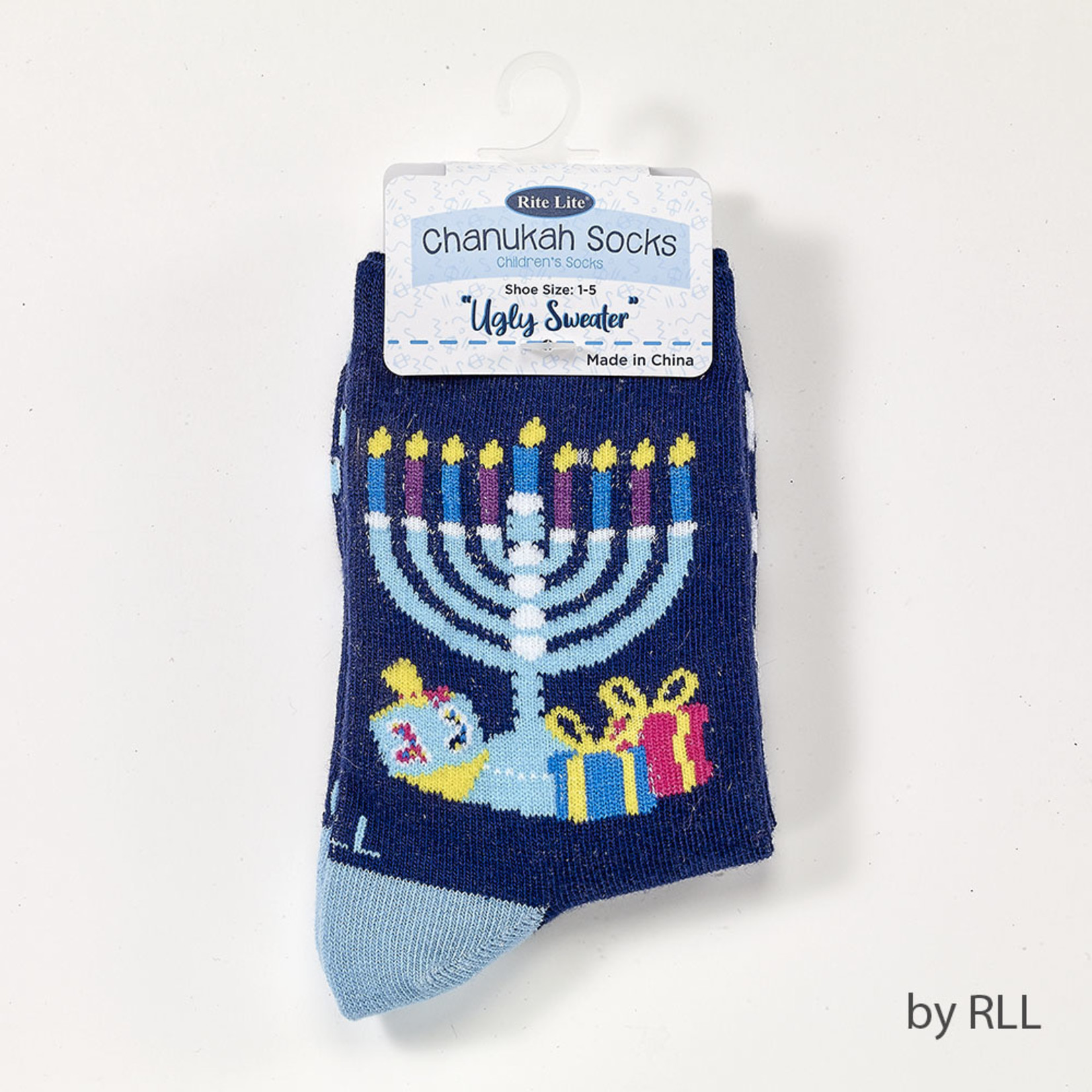 Kids' Chanukah Socks