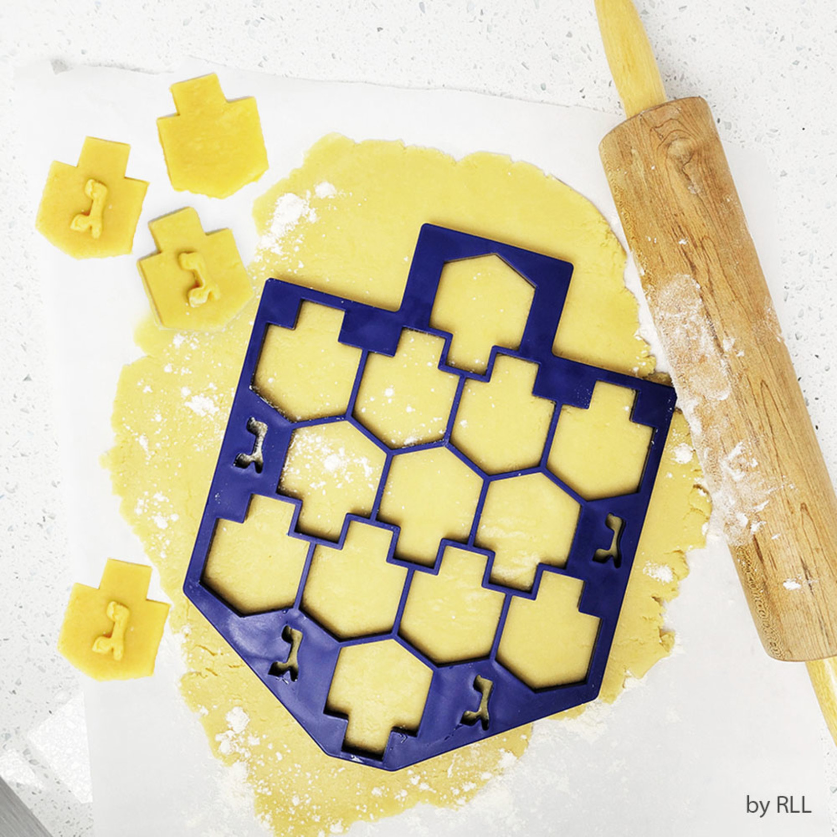 Chanukah Dreidel Cookie Cutter Sheet