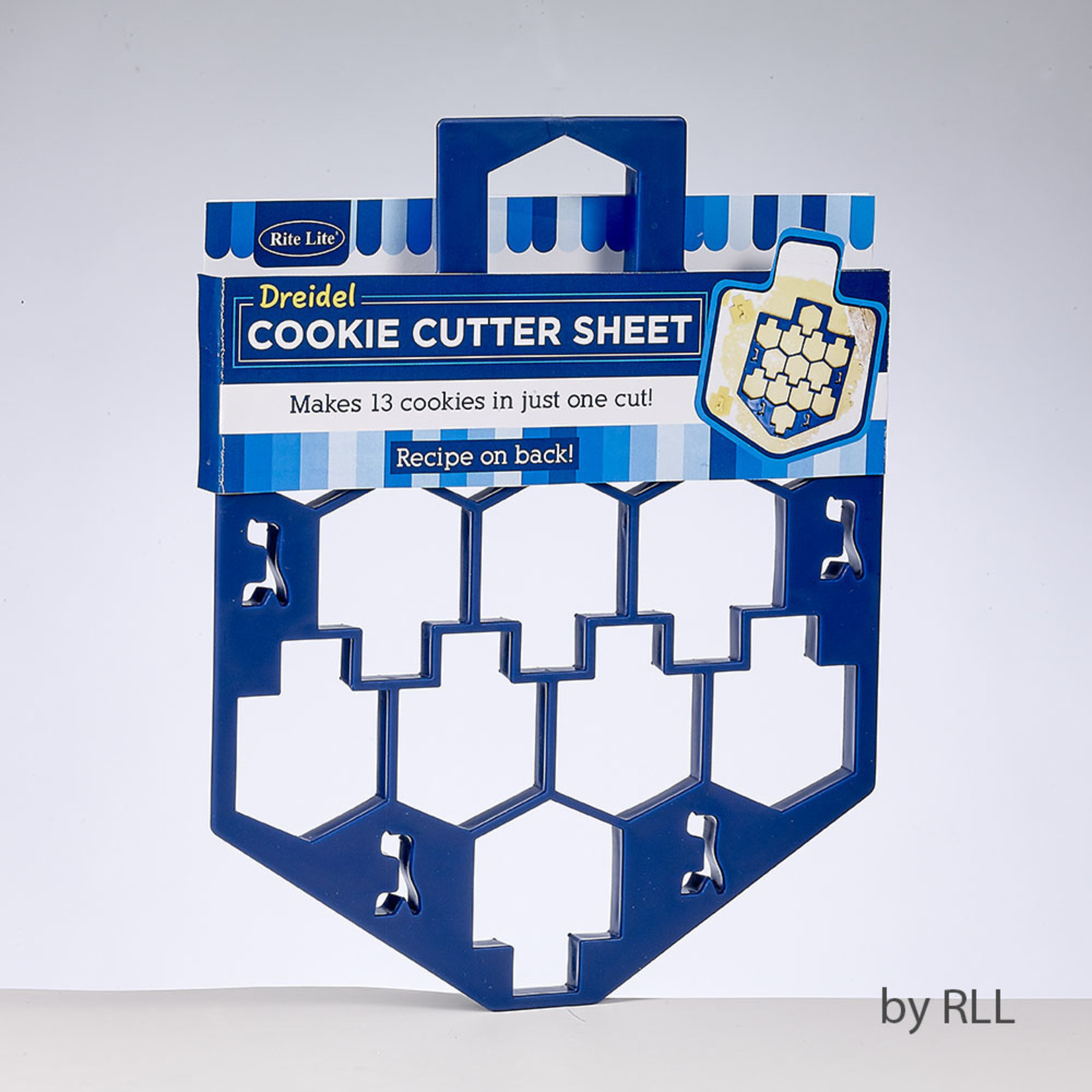 Chanukah Dreidel Cookie Cutter Sheet