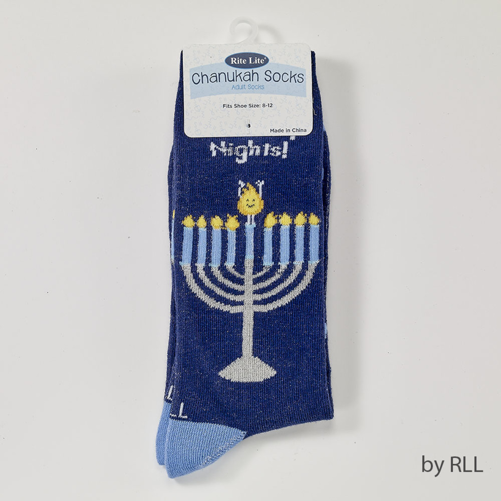 Adult Chanukah Socks