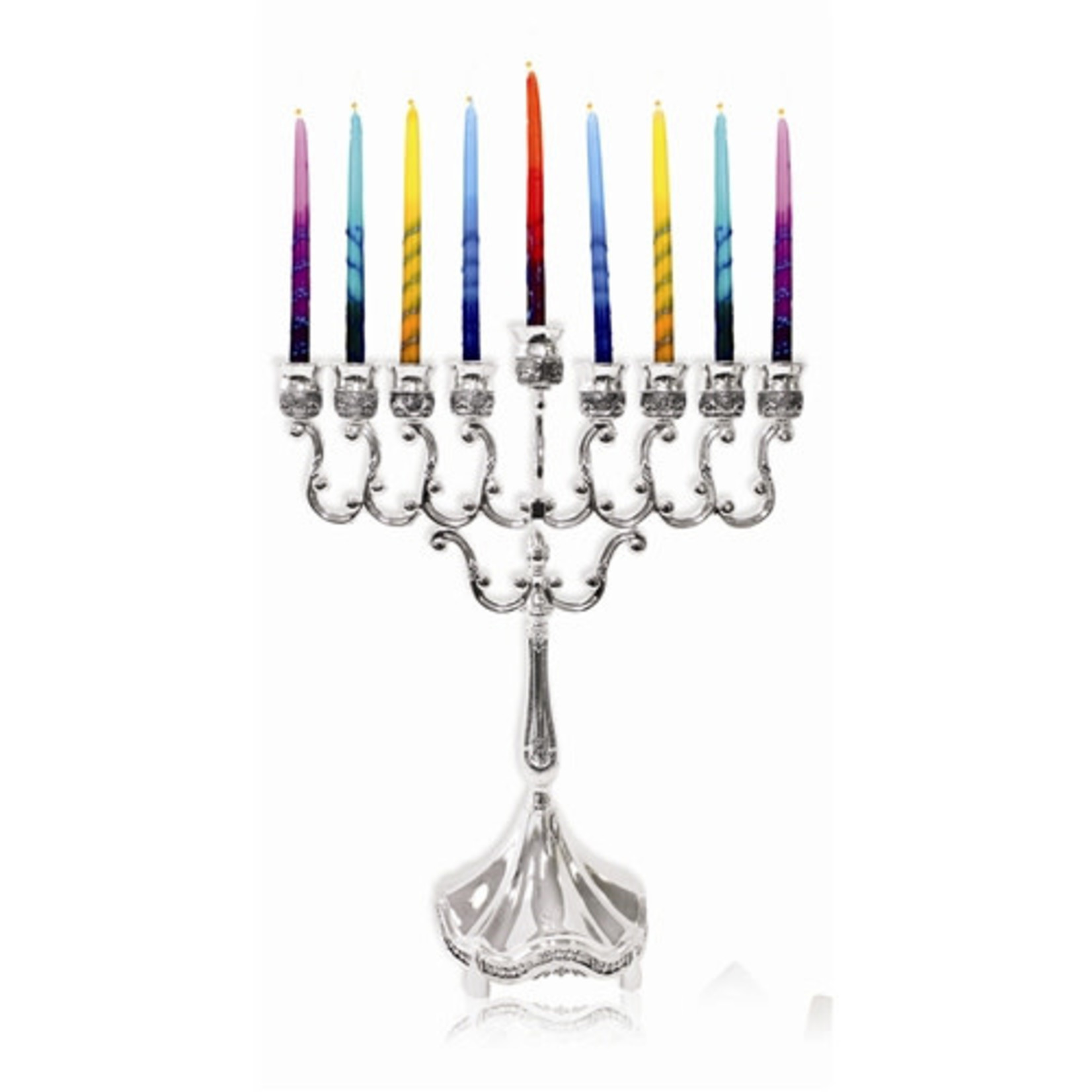 Menorah, Silver Plated