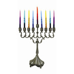 Menorah, Pewter