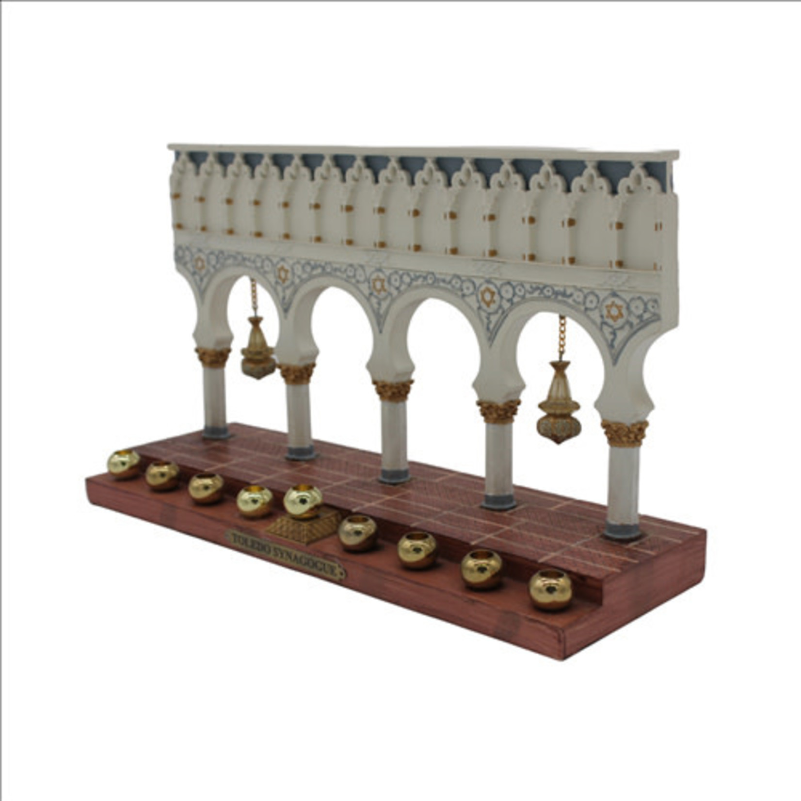 Menorah, Toledo Synagogue