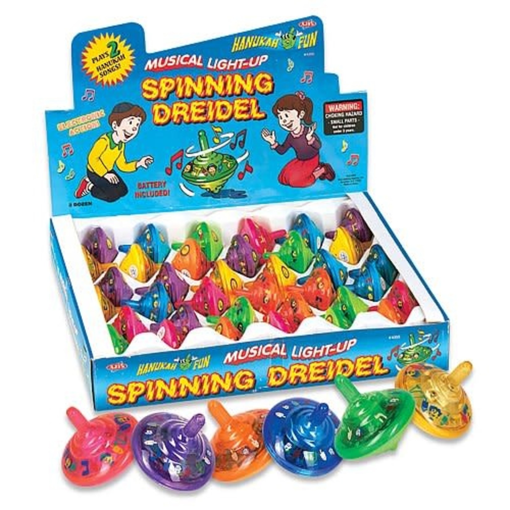Musical Light-Up Dreidel
