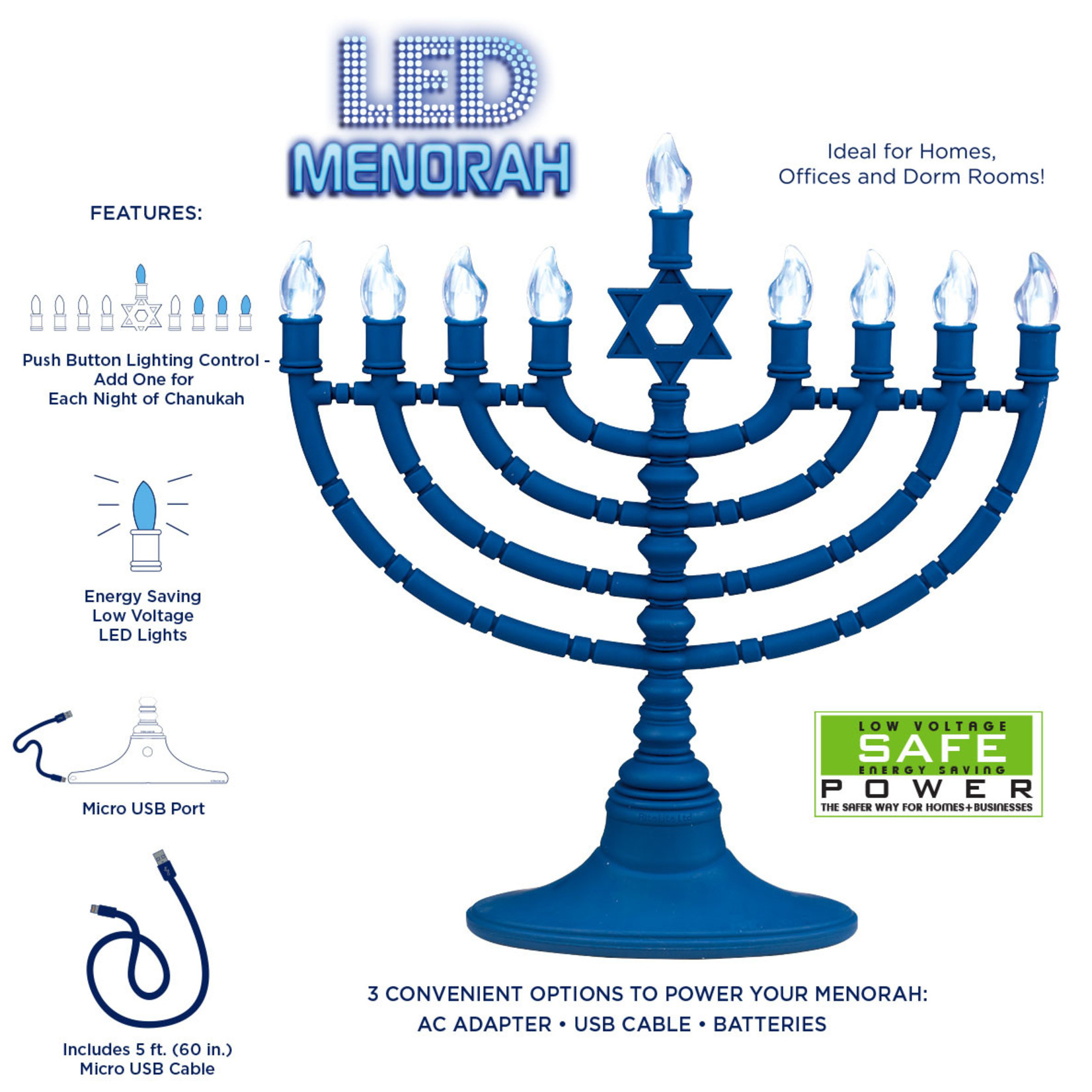 LED Menorah