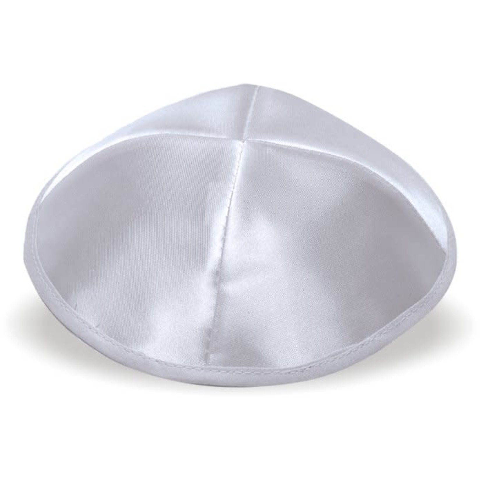 Kippah, White Satin