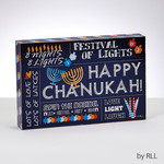 Wood Chanukah Decor