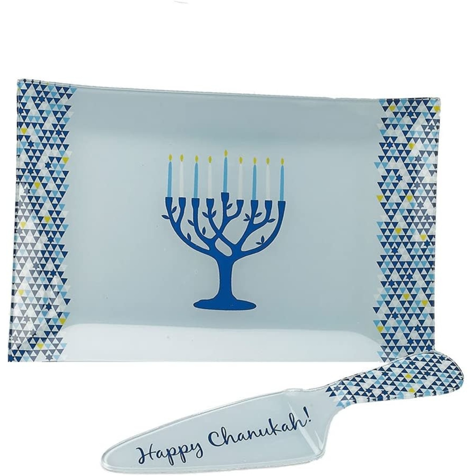 Chanukah Tray/Server Set