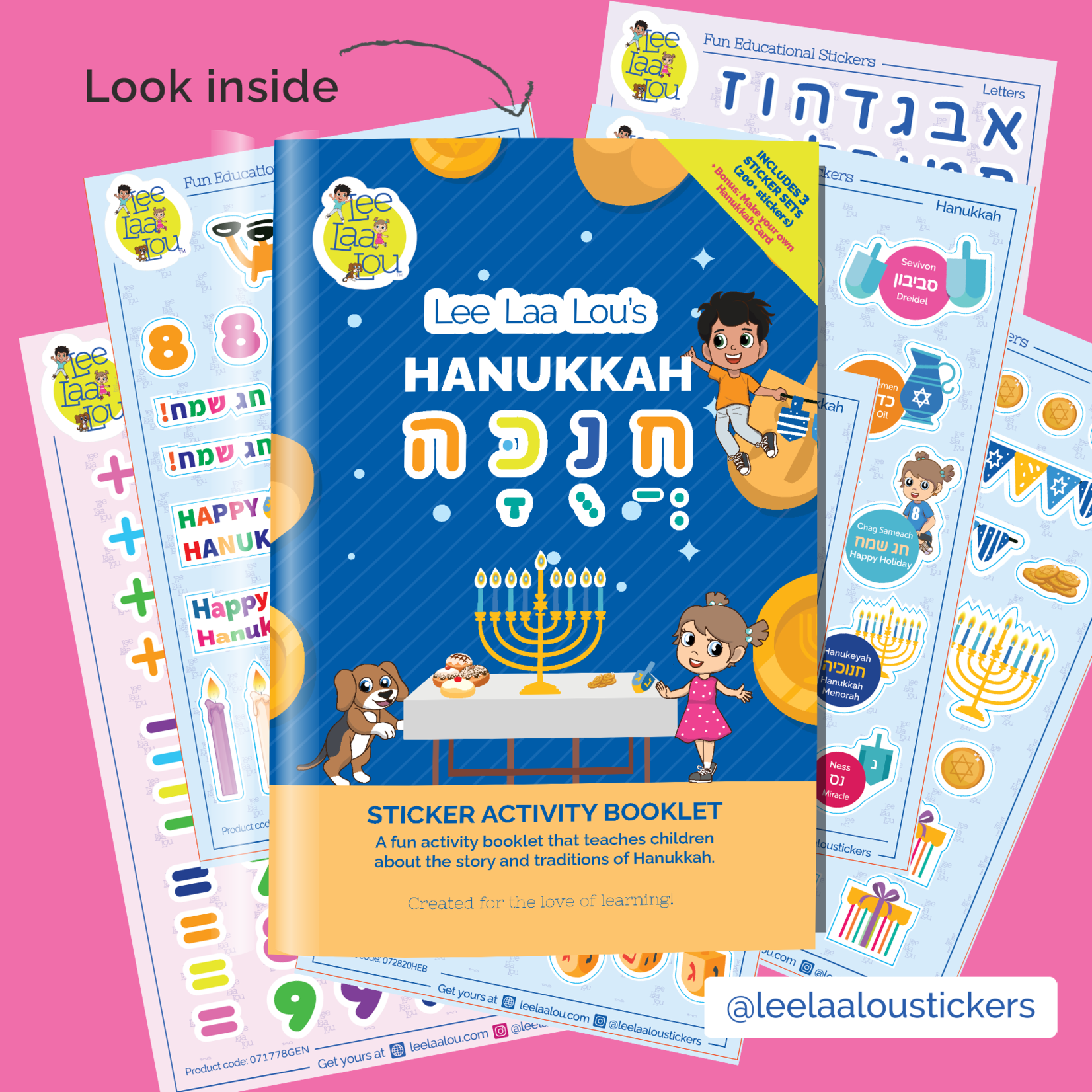 Chanukah Sticker Activity Booklet