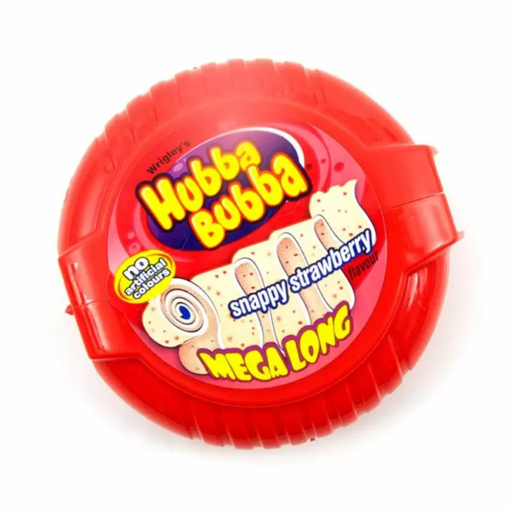 Wrigley's Hubba Bubba MegaLong Bubble Gum Tape, Snappy Strawberry