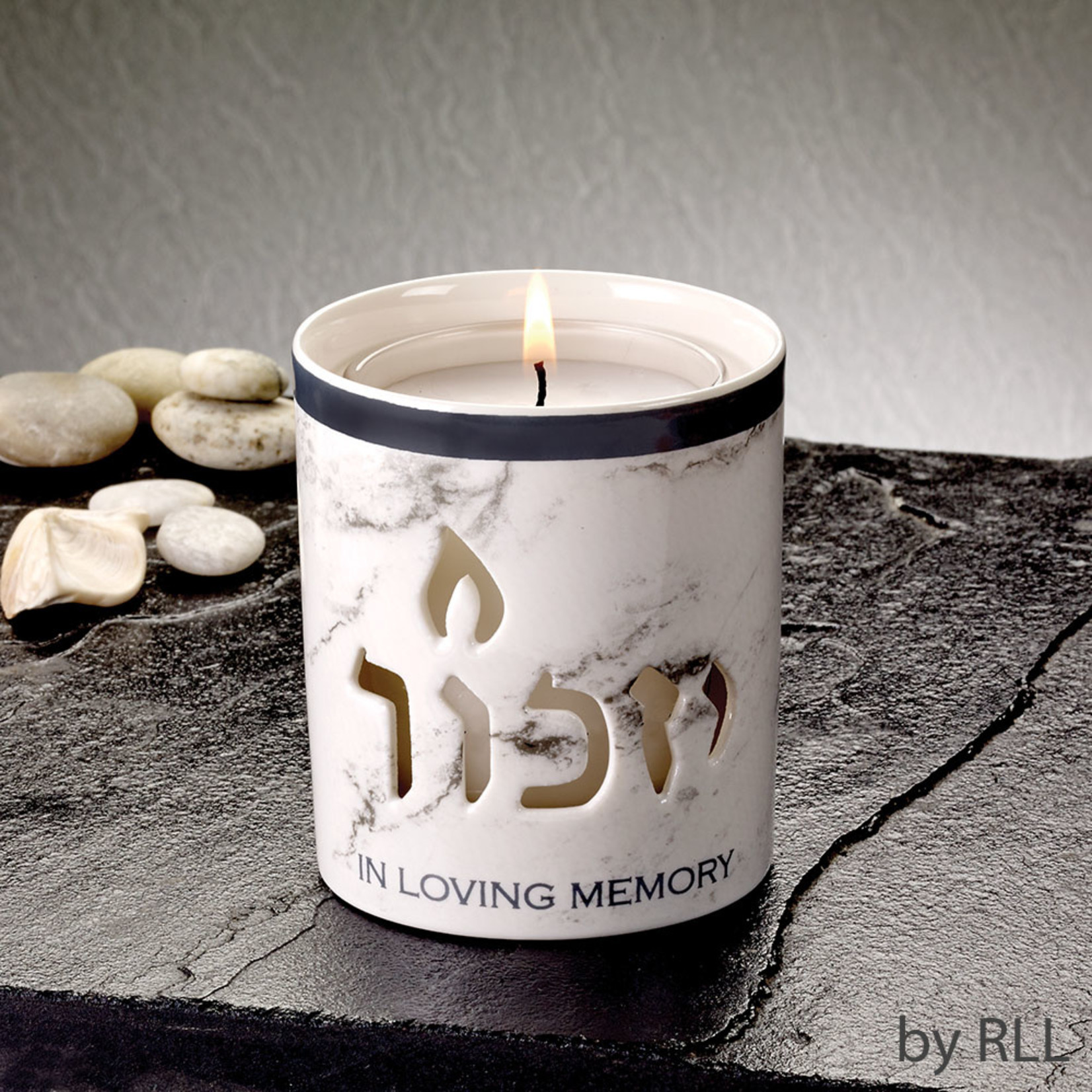 Ceramic Memorial Candle Holder