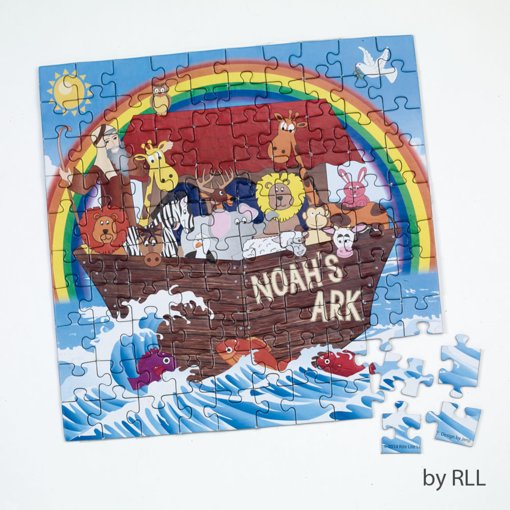 100-Piece Jigsaw Puzzle, Noah's Ark