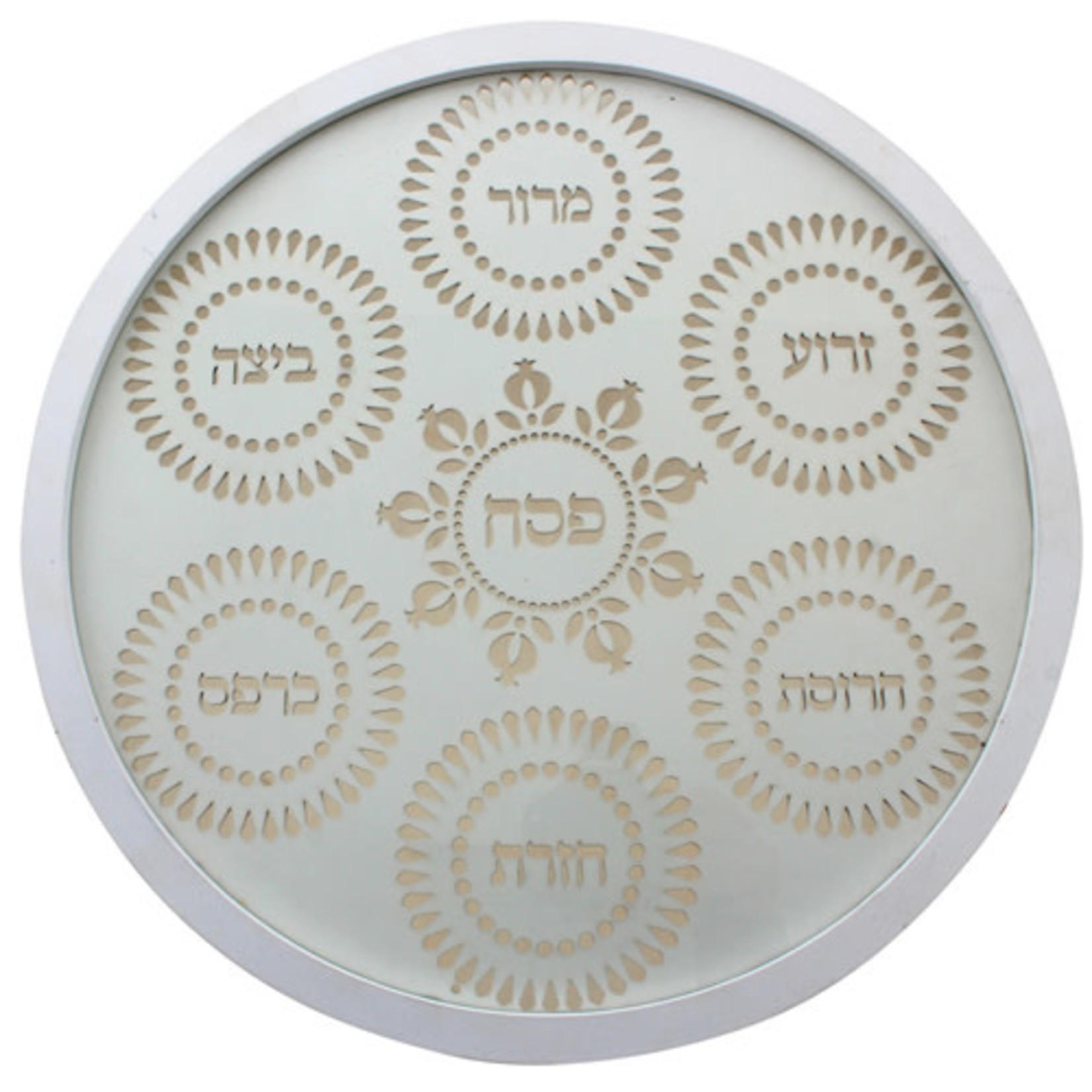 Seder Plate, Wood