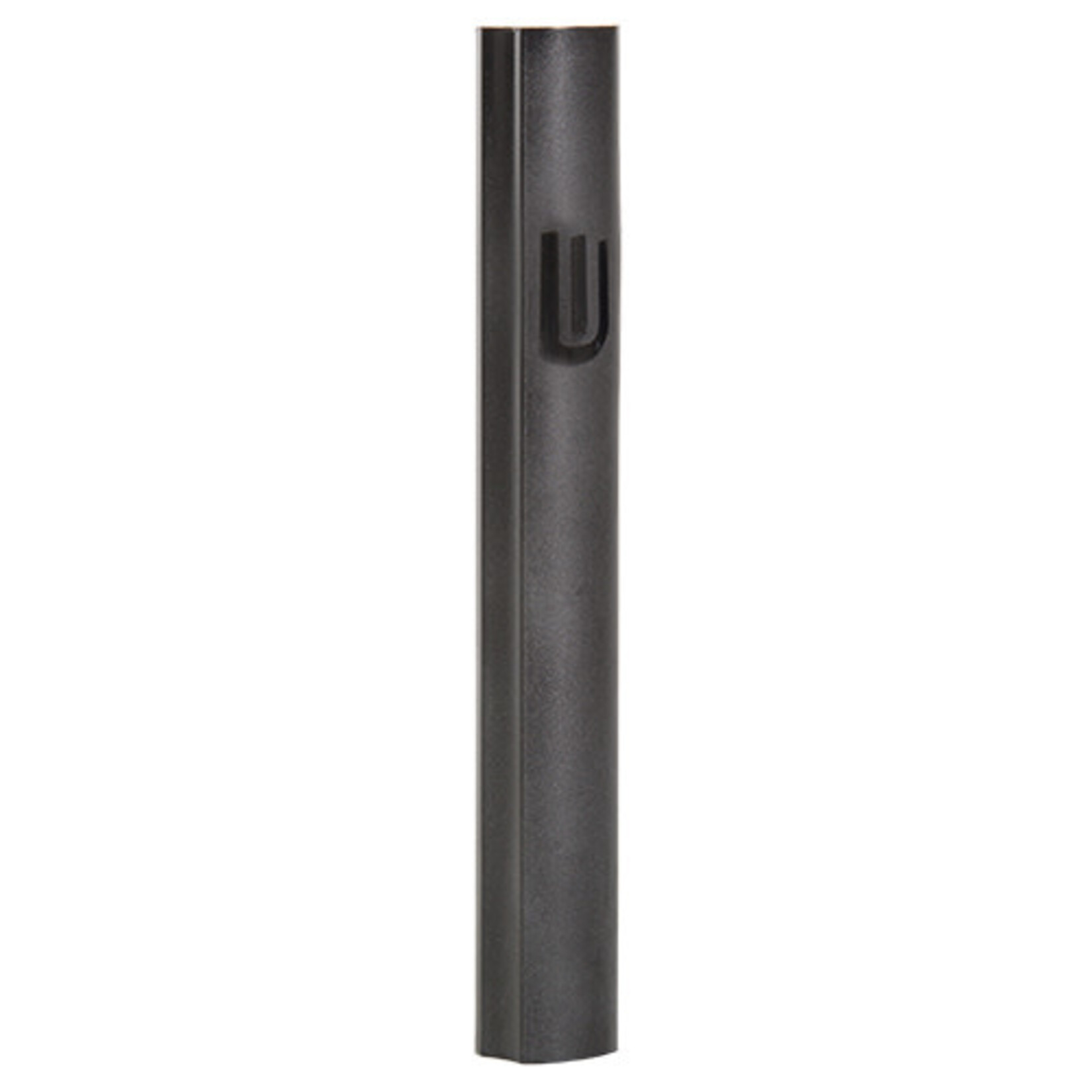 Mezuzah, Black Sandblasted Aluminum 12cm