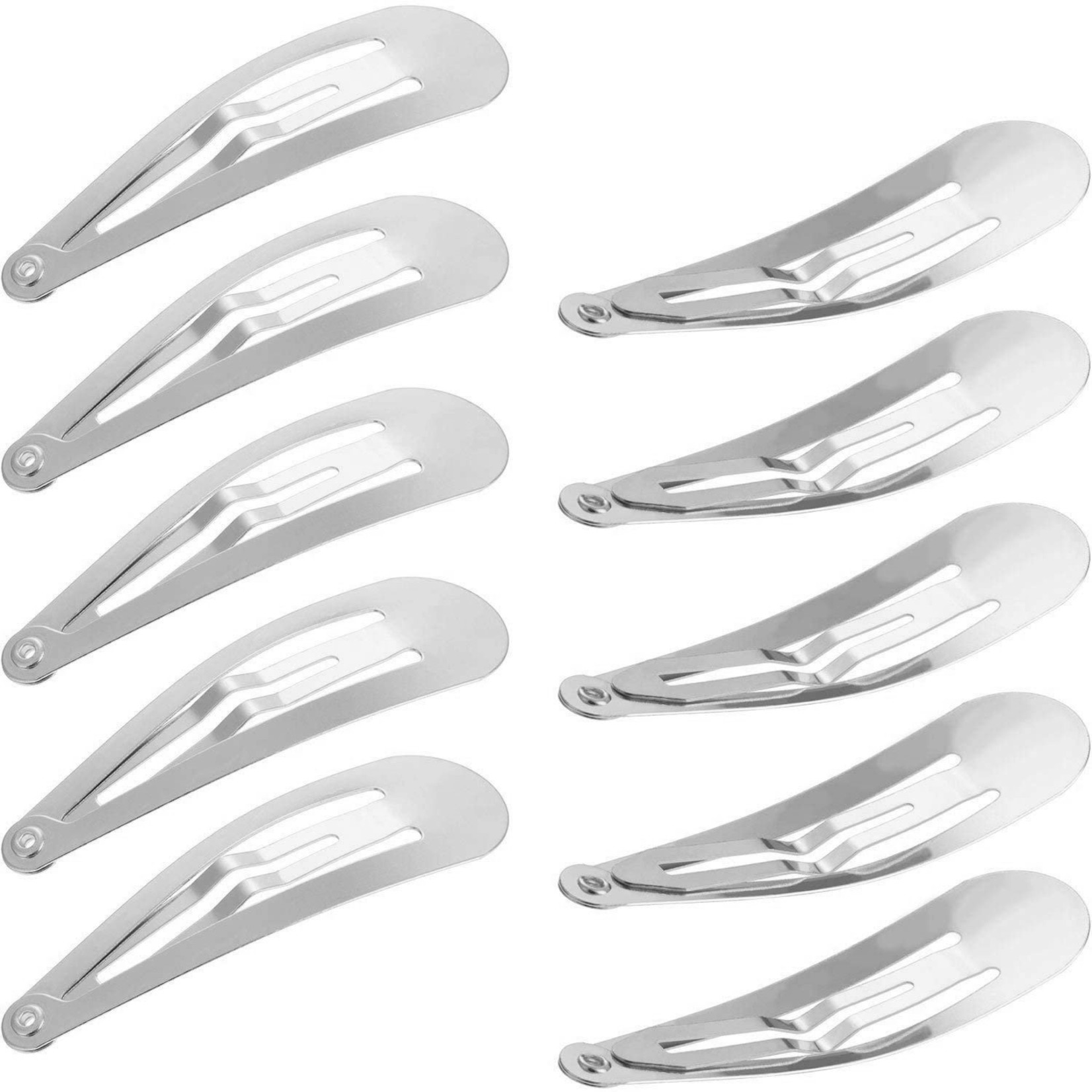 Kippah Clips, Silver, One Dozen