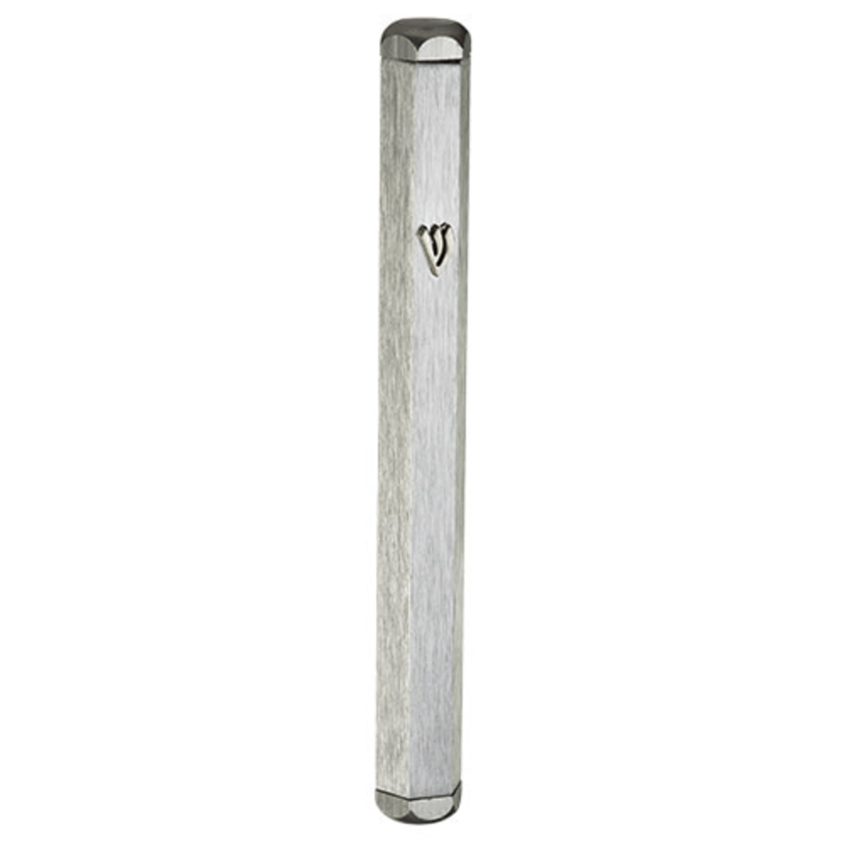 Aluminum Mezuzah, 10cm