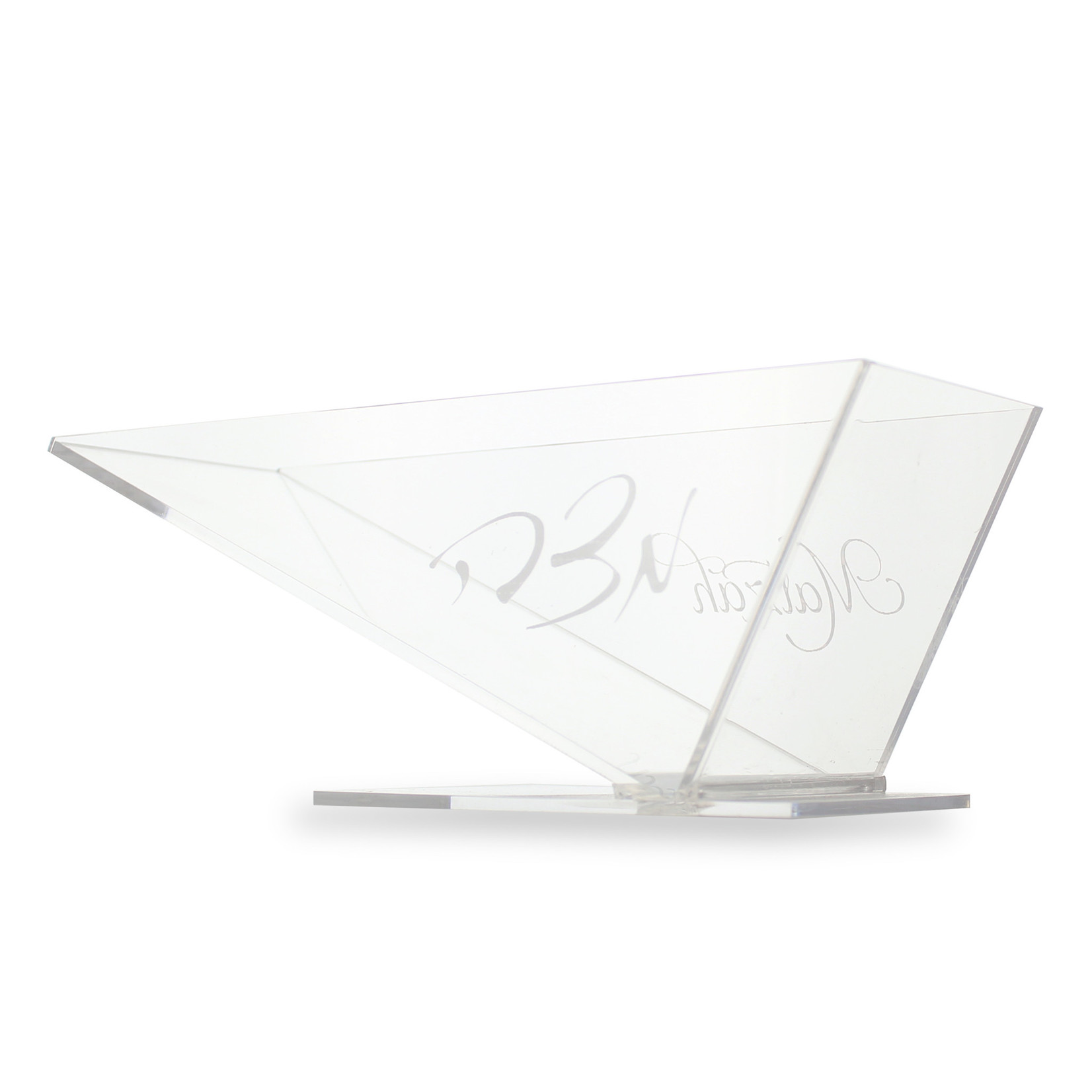 Lucite Matzah Holder