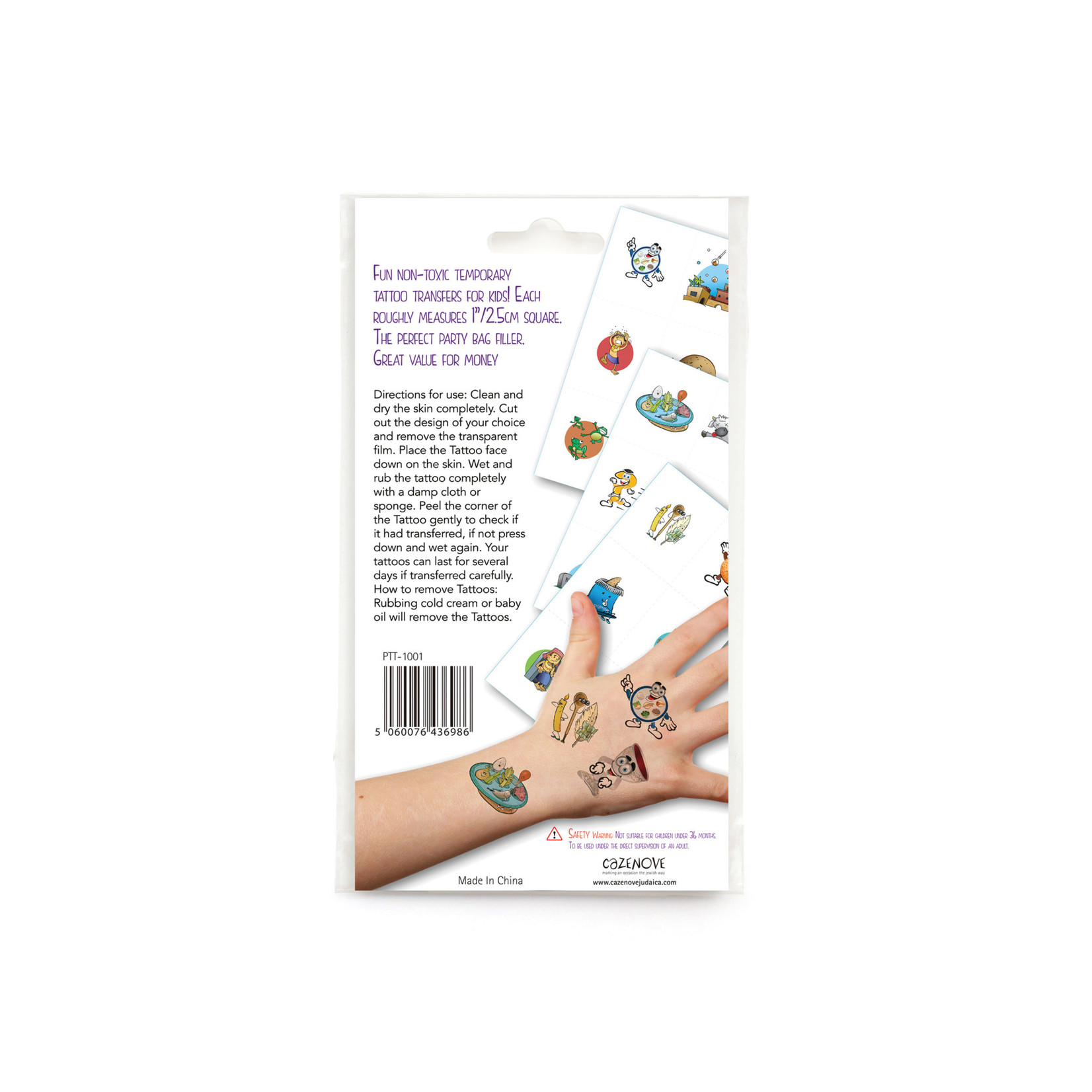 Passover Temporary Tattoos