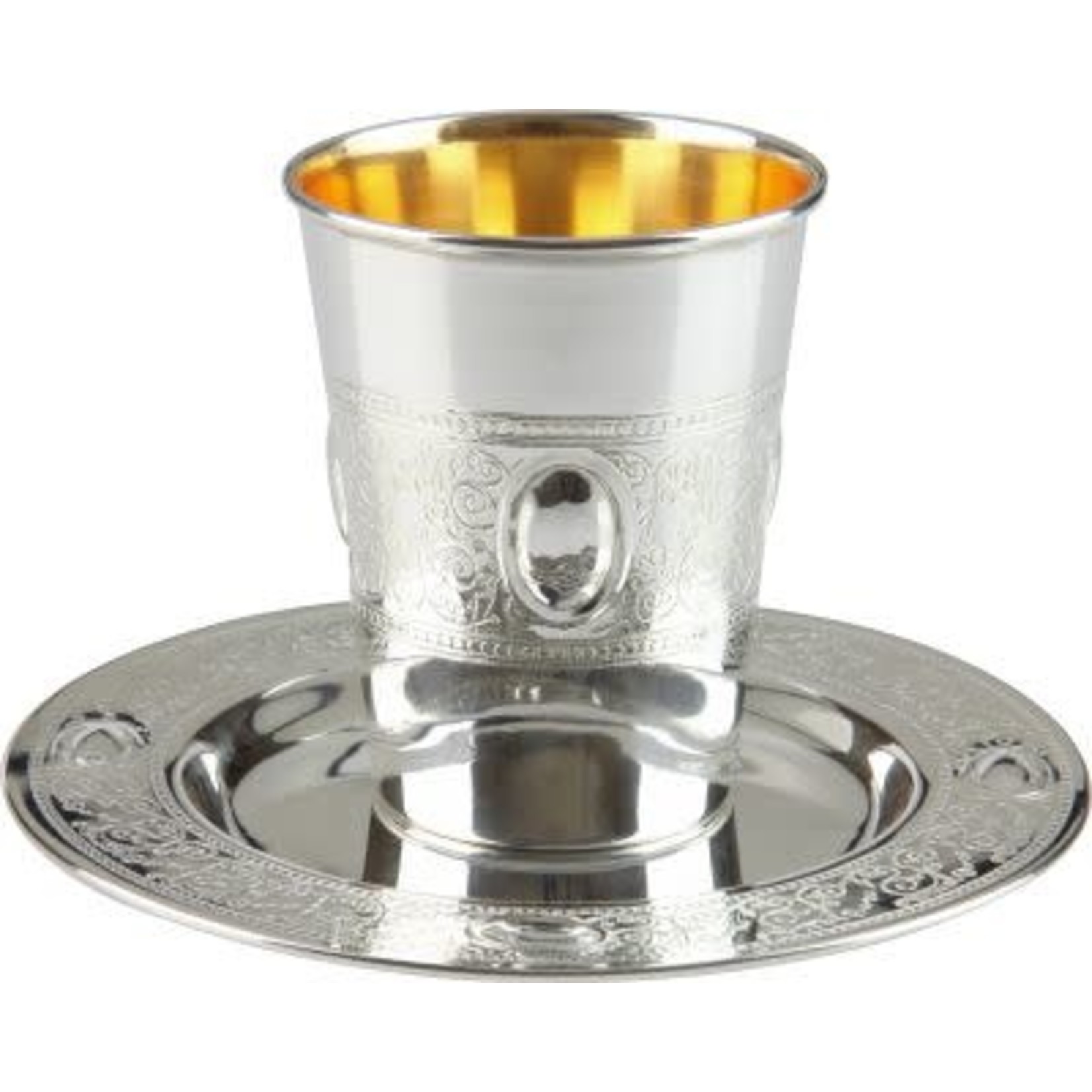 Silver Coated Kiddush Cup
