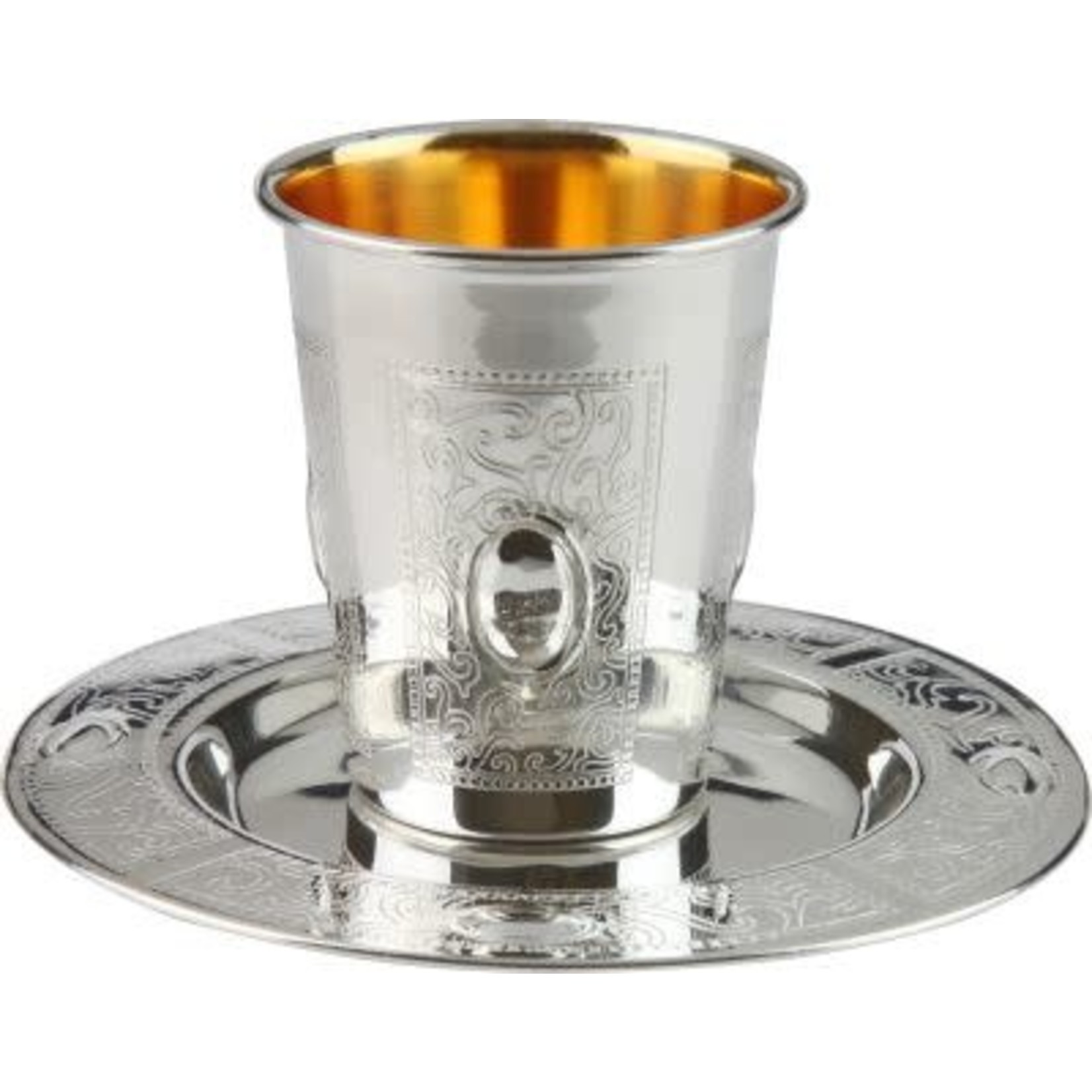 Silver Coated Kiddush Cup