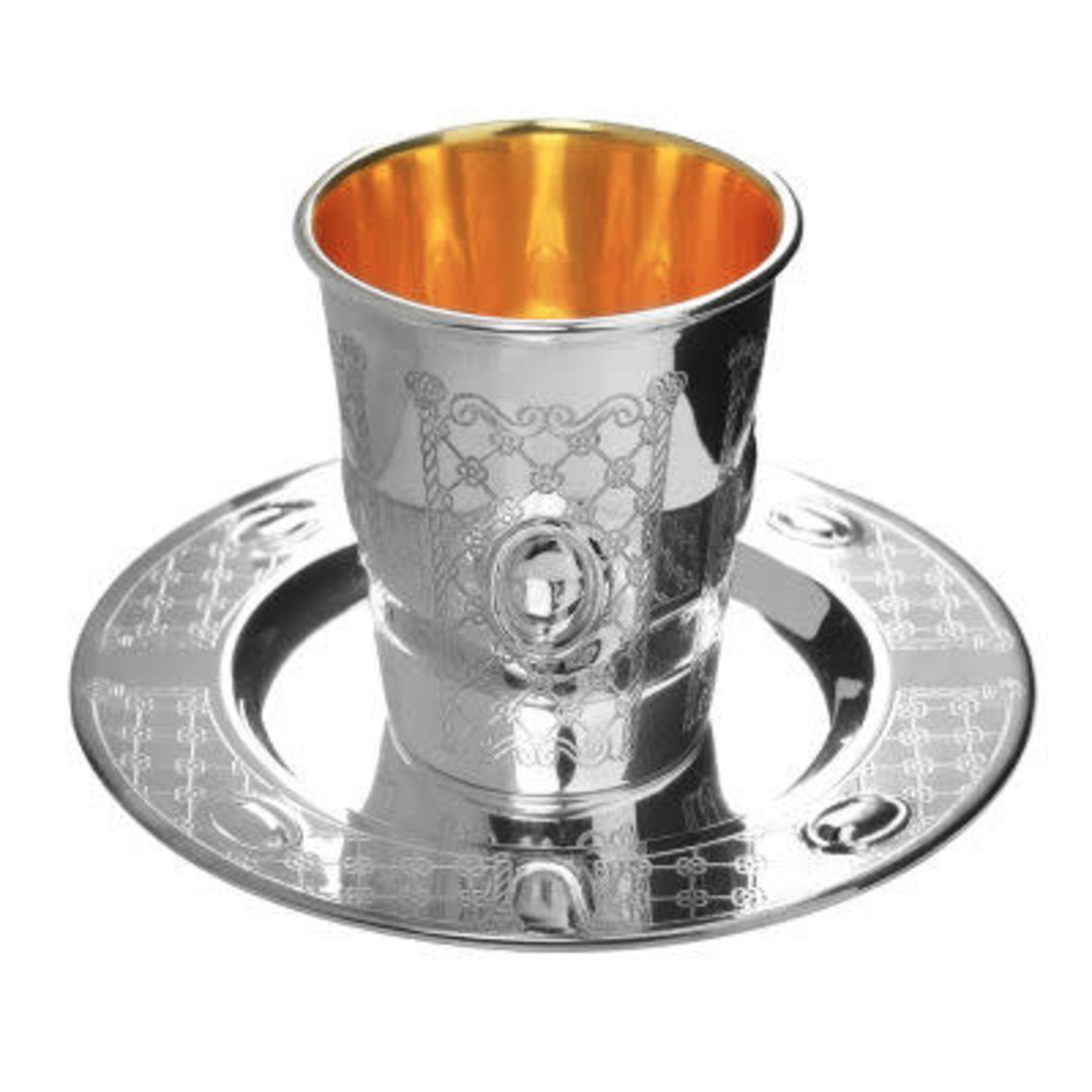 Silver Coated Kiddush Cup