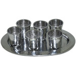 Aluminum Kiddush Cup Set