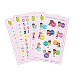 Hebrew Numbers and Math Stickers