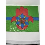 Silk Challah Cover (Green)