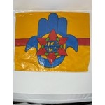 Silk Challah Cover (Orange)