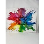 Colourful Magen David Wall Hanging