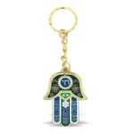 Metal Hamsa Keychain