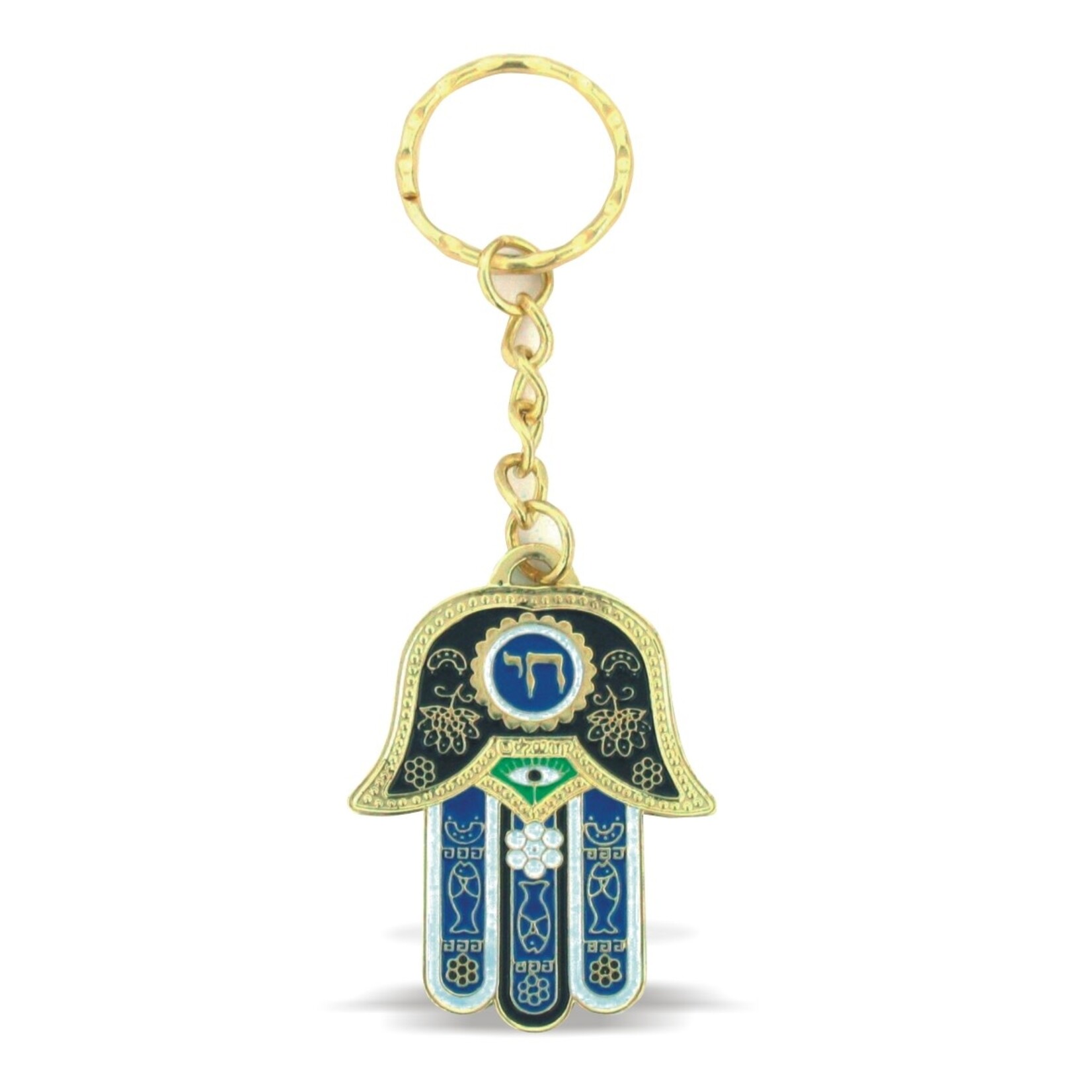Metal Hamsa Keychain