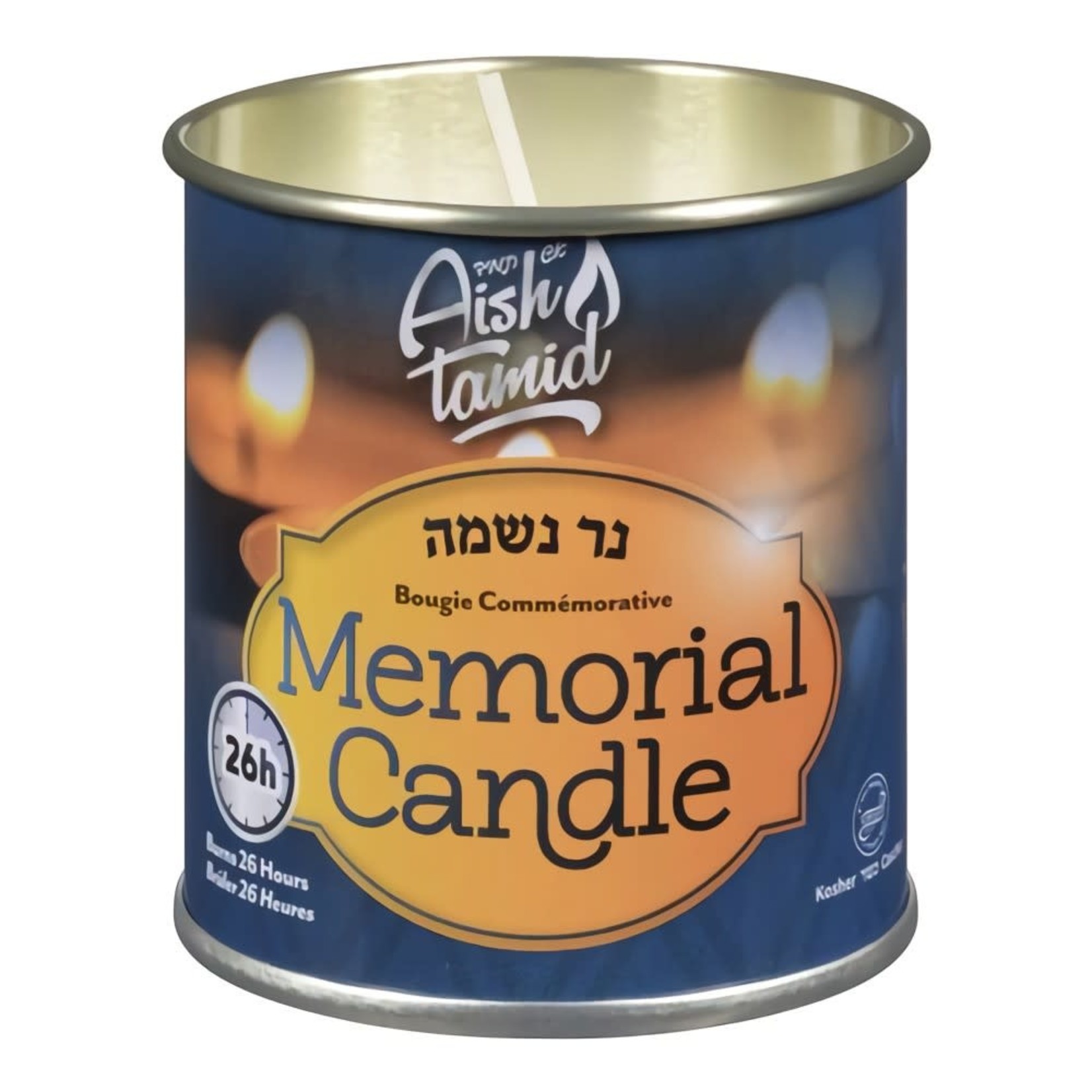 26-Hour Yahrzeit Memorial Candle